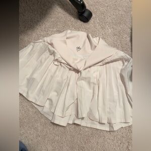 Alo yoga medium white tennis skirt
